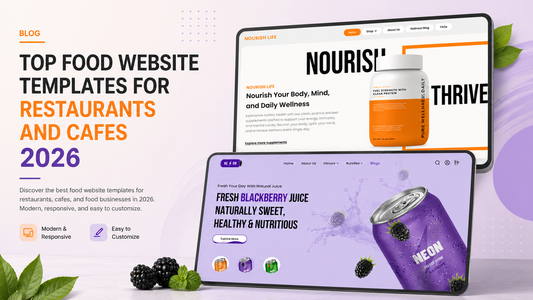 Food Website Templates