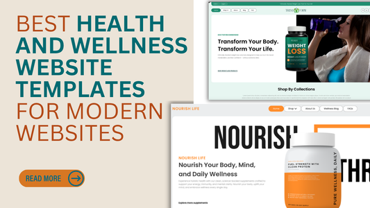 Health and Wellness Website Templates