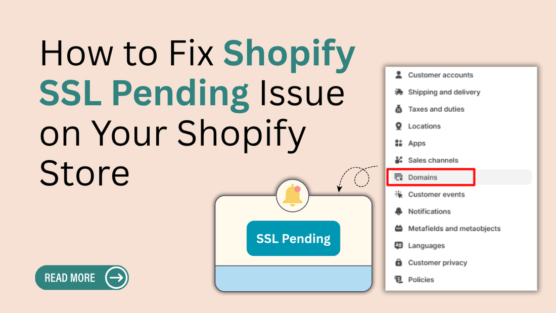Shopify SSL Pending