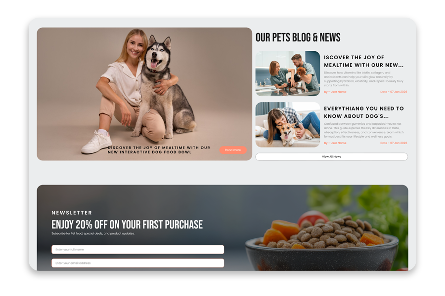 Petzen - Pet Shopify Theme