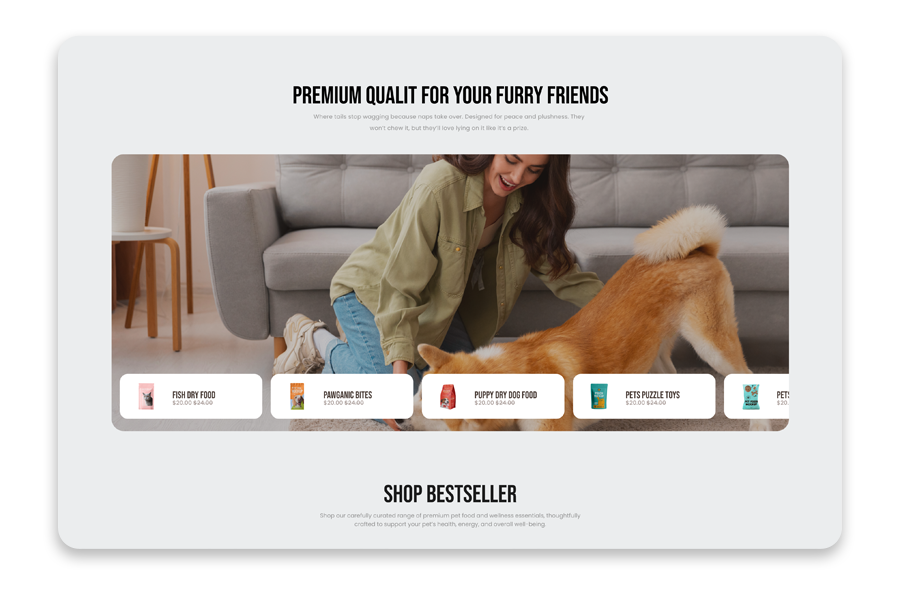 Petzen - Pet Shopify Theme