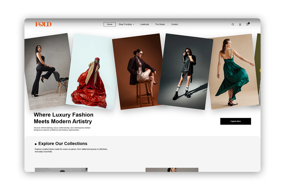 Fold - Luxury Fashion Shopify Theme