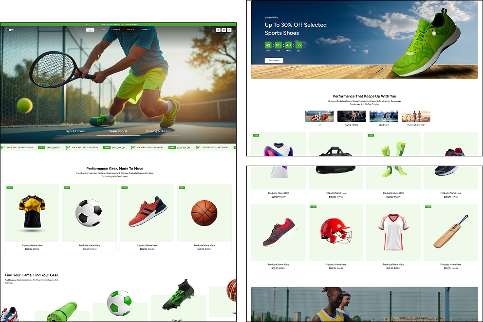 Glide - Sports Shopify Theme