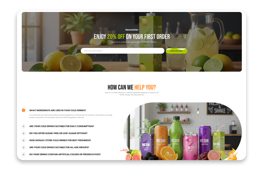 Pulse Food Shopify Theme Icon Image