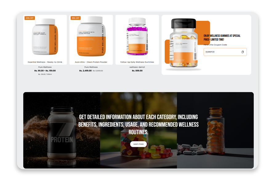 Zeal – Supplement Shopify Theme for Nutrition & Wellness Stores