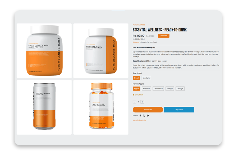 Zeal – Supplement Shopify Theme for Nutrition & Wellness Stores