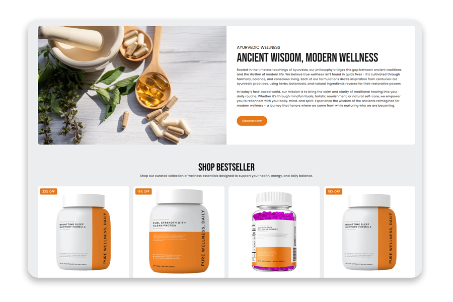 Zeal – Supplement Shopify Theme for Nutrition & Wellness Stores