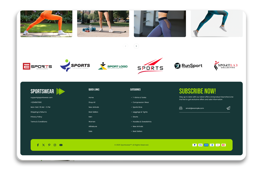 Evolve - Sportswear Shopify Theme