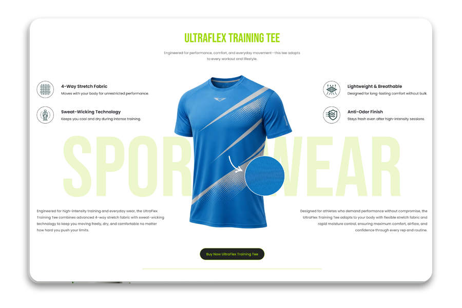 Evolve - Sportswear Shopify Theme